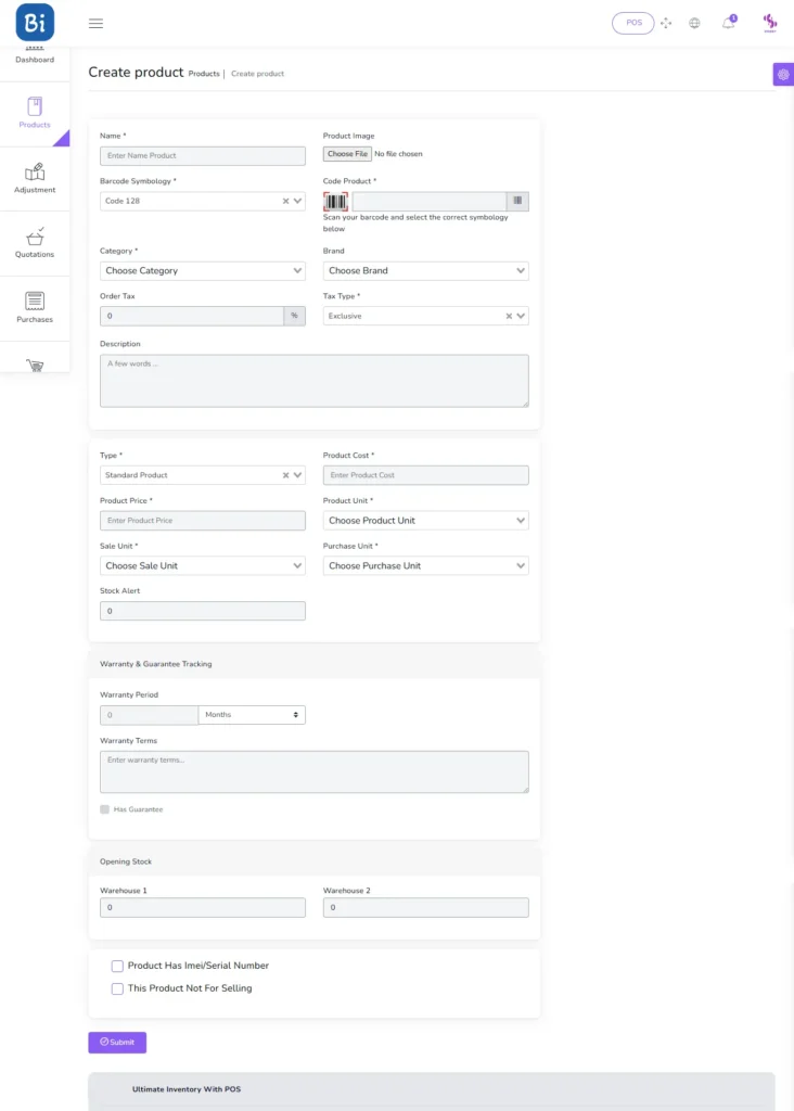 Business inFlow - Product